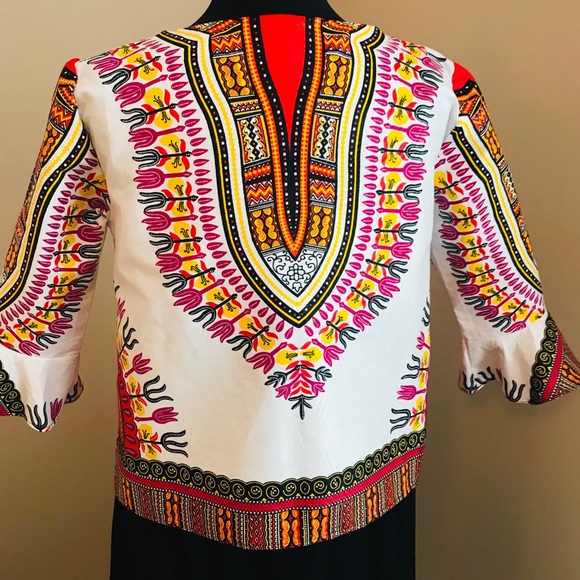 African Print custom made jacket - Picture 2 of 3